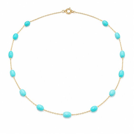 Collier Rajola Femme in Or Pasta di turchese 3200-754-4 - 3200-754-4